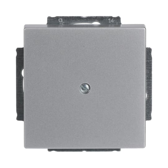 Busch-Jaeger Zentralscheibe alusi Blindabd,m.Tragring 1742-83