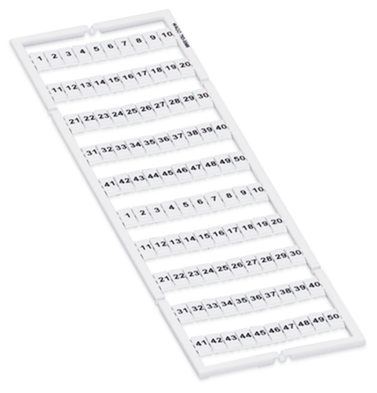 WAGO GmbH & Co. KG WMB-Bezeichnungssystem W:1-50 je(2x) 793-5566