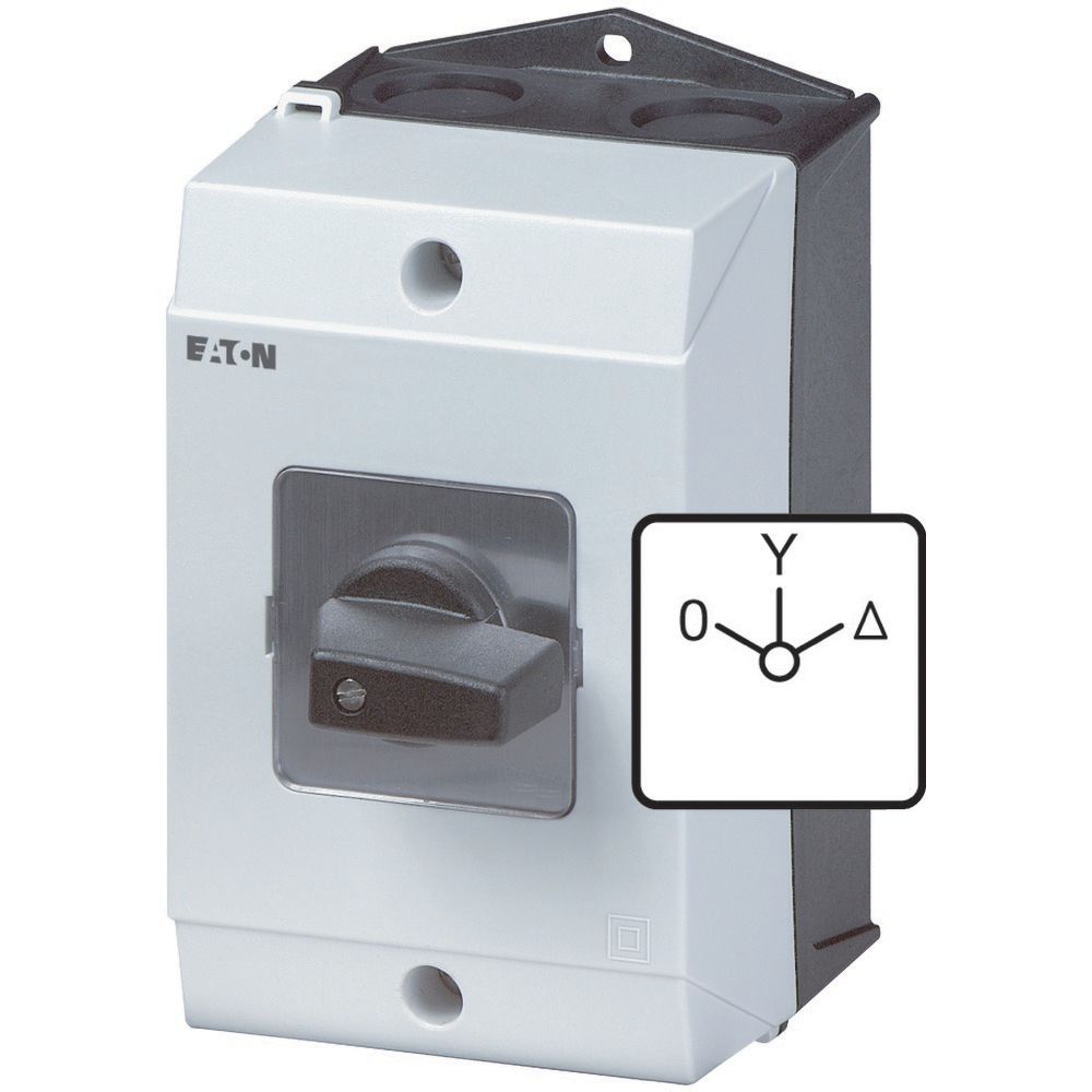 Eaton (Moeller) Stern-Dreieck-Schalter 32A,13KW,3p,IP65 T3-4-8410/I2 Eaton (Moeller) Stern-Dreieck-Schalter 32A,13KW,3p,IP65 T3-4-8410/I2