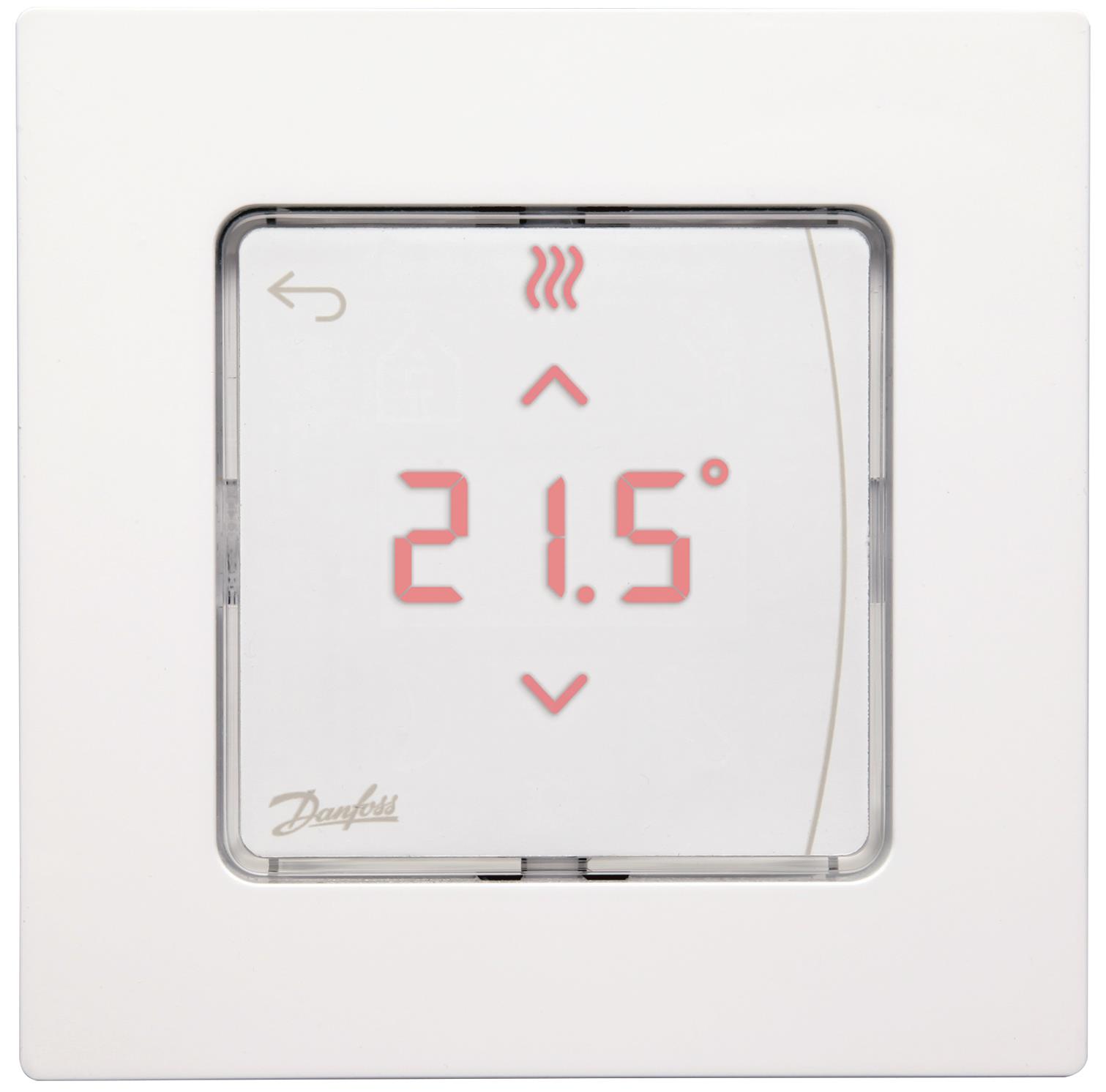 Danfoss Raumthermostat Funk AP m.Display Danf. Icon #088U1081
