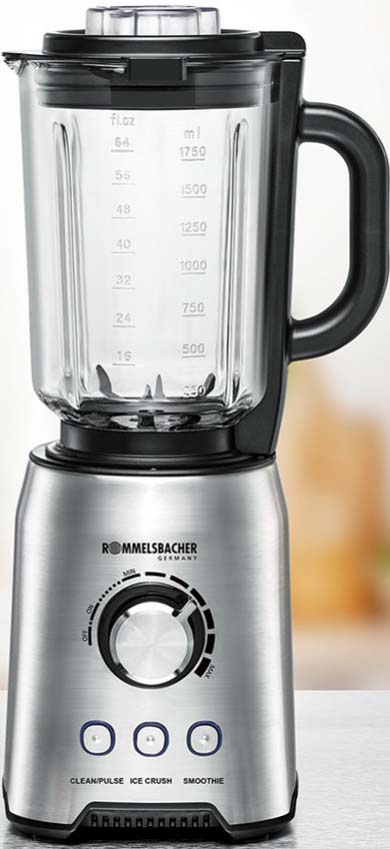 Rommelsbacher Standmixer eds elektron. 1200W, 1.75l Glas MX 1250
