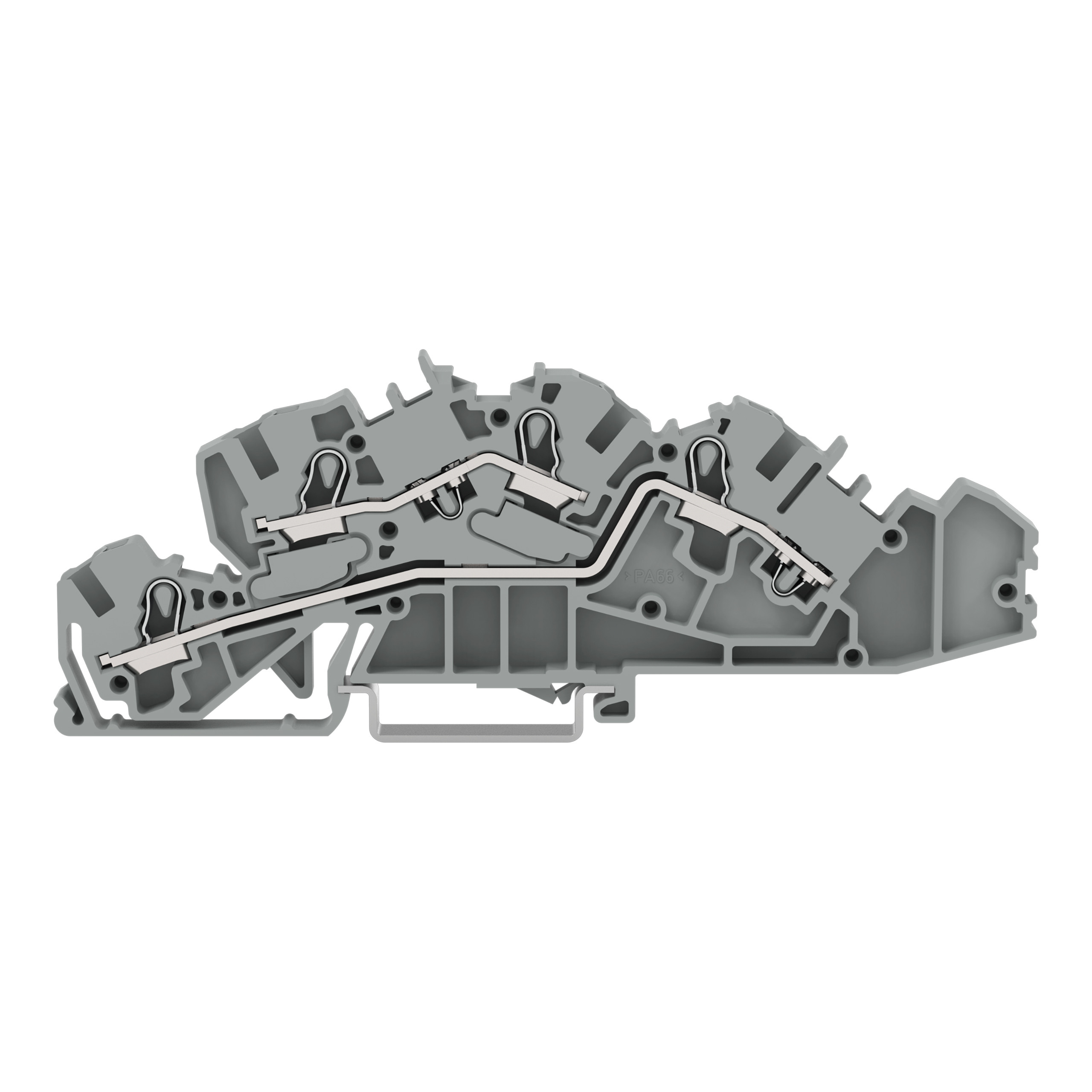WAGO GmbH & Co. KG Installations-Etagenklemme L/L 4/6qmm grau 2005-7642