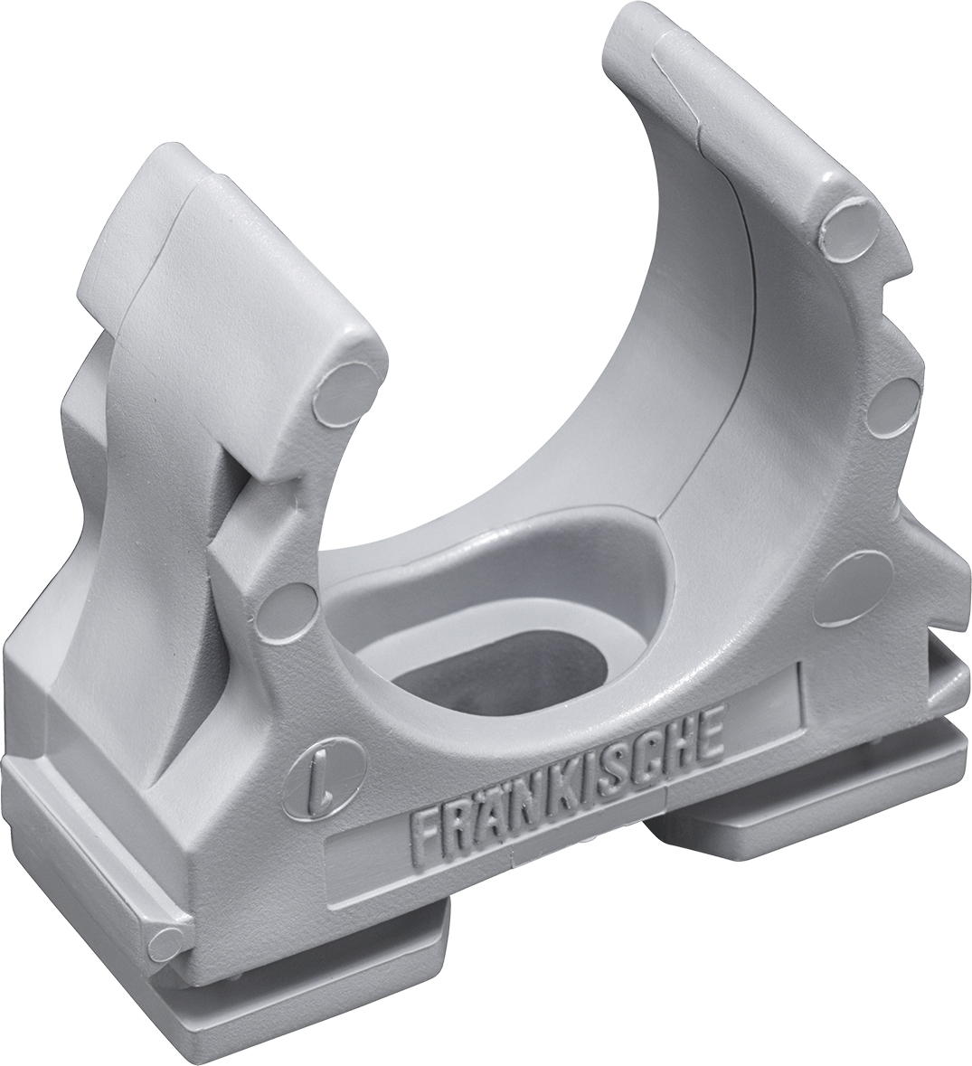 Fränkische Kunststoff-Klemmschelle gr, f.alle Wellrohre clipfix 25 Fränkische Kunststoff-Klemmschelle gr, f.alle Wellrohre clipfix 25
