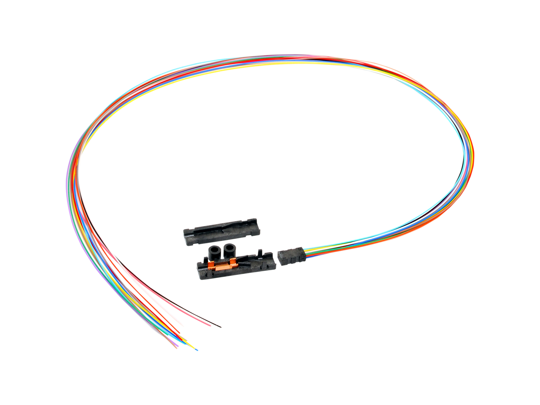 Corning Aufteiladapter innen 0,6m, 7 - 12 Fasern FAN-BT25-12