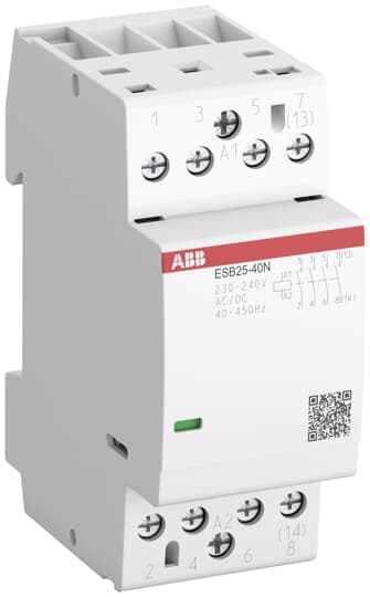 ABB Stotz S&J Installationsschütz 25A 230V AC/DC ESB25-22N-06 R0622