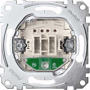 Merten Wechsel-Kontrollschalter 1-pol.10AX 250V AC MEG3106-0000