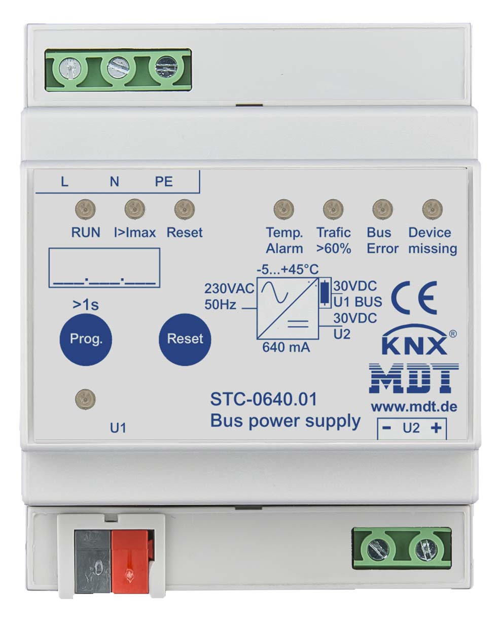 MDT technologies Busspannungsversorgung 4TE, REG, 640mA STC-0640.01