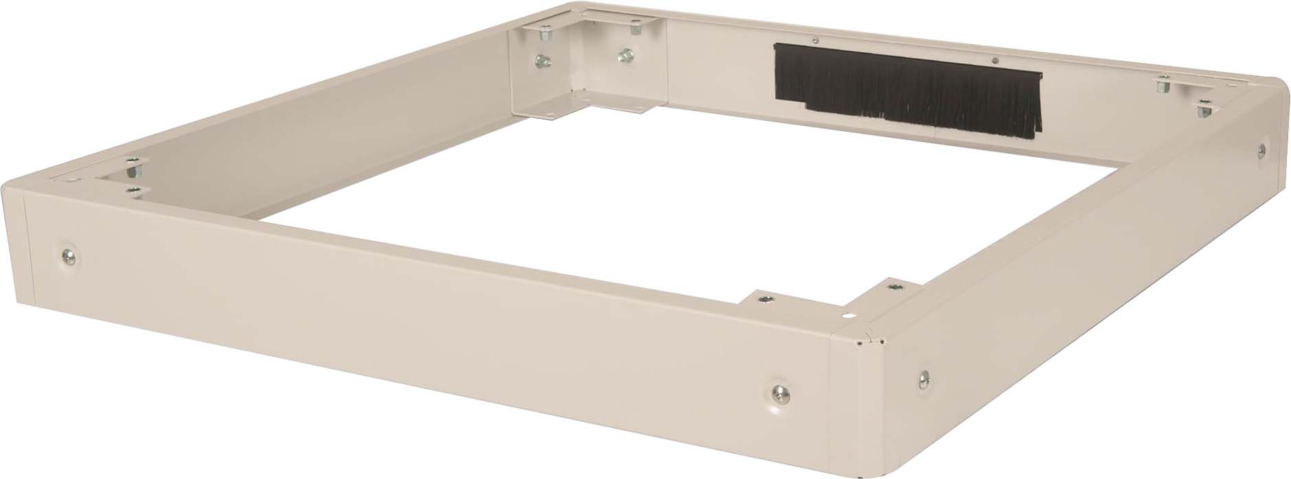 Assmann Electr. Sockel 80x80cm RAL 7035 DN-19 PLINTH-8/8-1