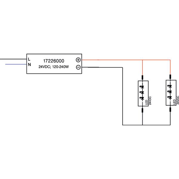 Brumberg Leuchten LED-Netzgerät IP65 24V DC 17226000