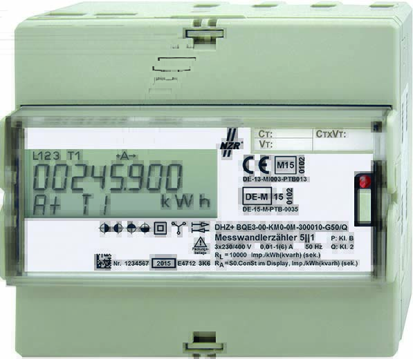 NZR Hutschienenzähler DHZ S0 1 #57320405