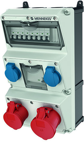 Mennekes Steckdosen-Kombination AMAXX 930013