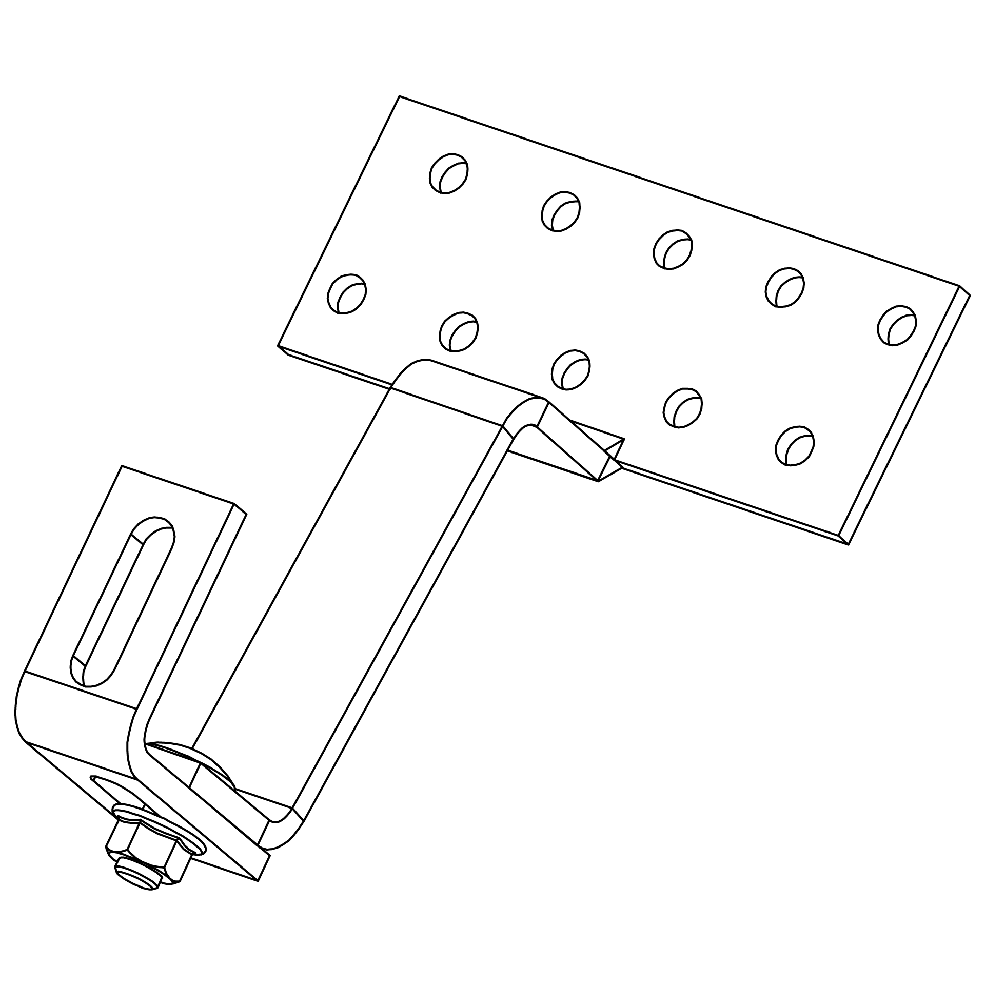 K2 Systems Dachhaken Vario 1 1000125
