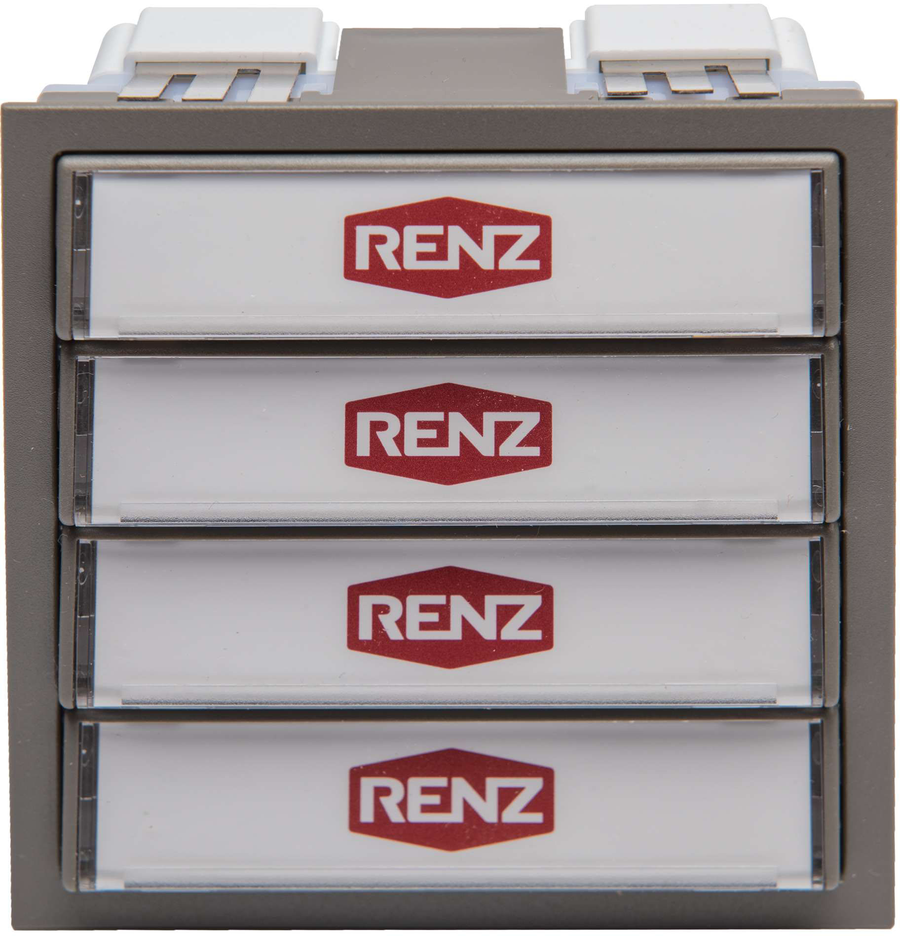 Renz Metallwaren. Klingelmodul mit 4 Klingeltaster 97-9-85272 gr