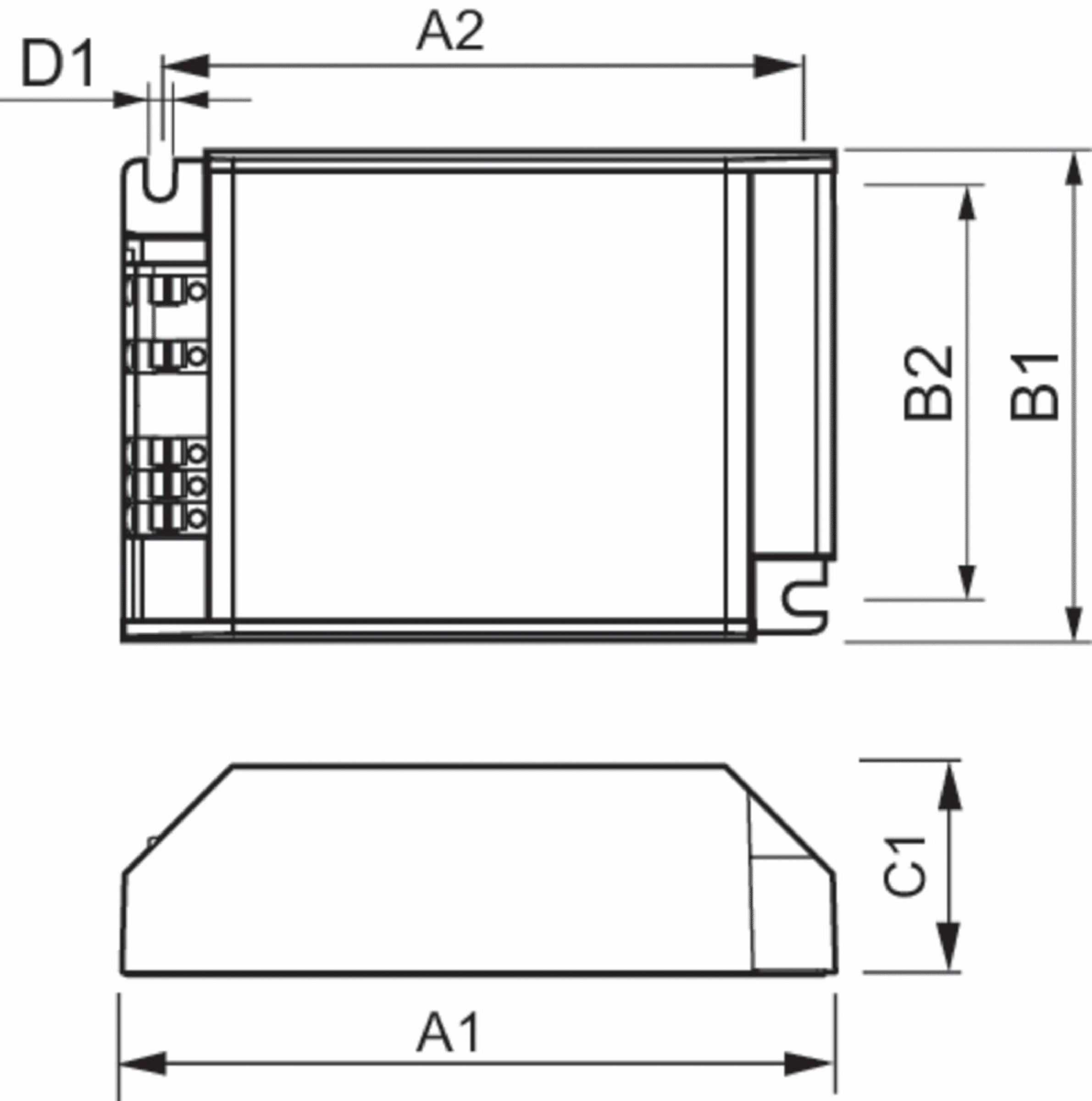 Signify Lampen Vorschaltgerät 220-240V 50/60Hz HID-AV C 35-70/S CDM