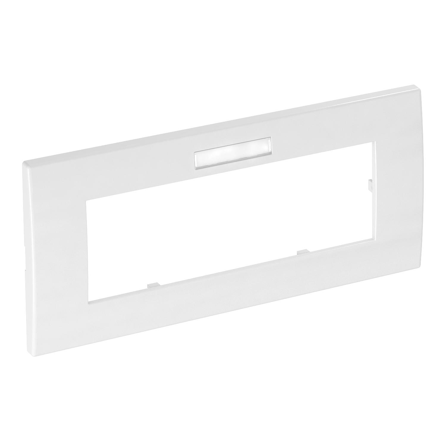 OBO Bettermann Vertr Abdeckrahmen 3fach 84x185mm rws AR45-BF3 RW