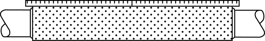 HellermannTyton Reparaturmanschette schwarz RMS 52-15 500