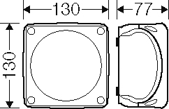 Hensel Kabelabzweigkasten 1,5-6qmm DK 0606 G