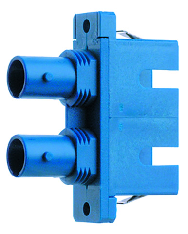 Telegärtner ST/SC-Dupl.Adapter MM+SM Einschn.o Schr.mont. 100007264