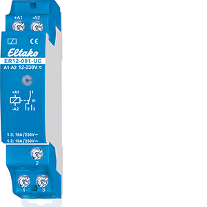 Eltako Steuerrelais f.Reihen-EB 1W pot.frei 16A/250V ER12-001-UC
