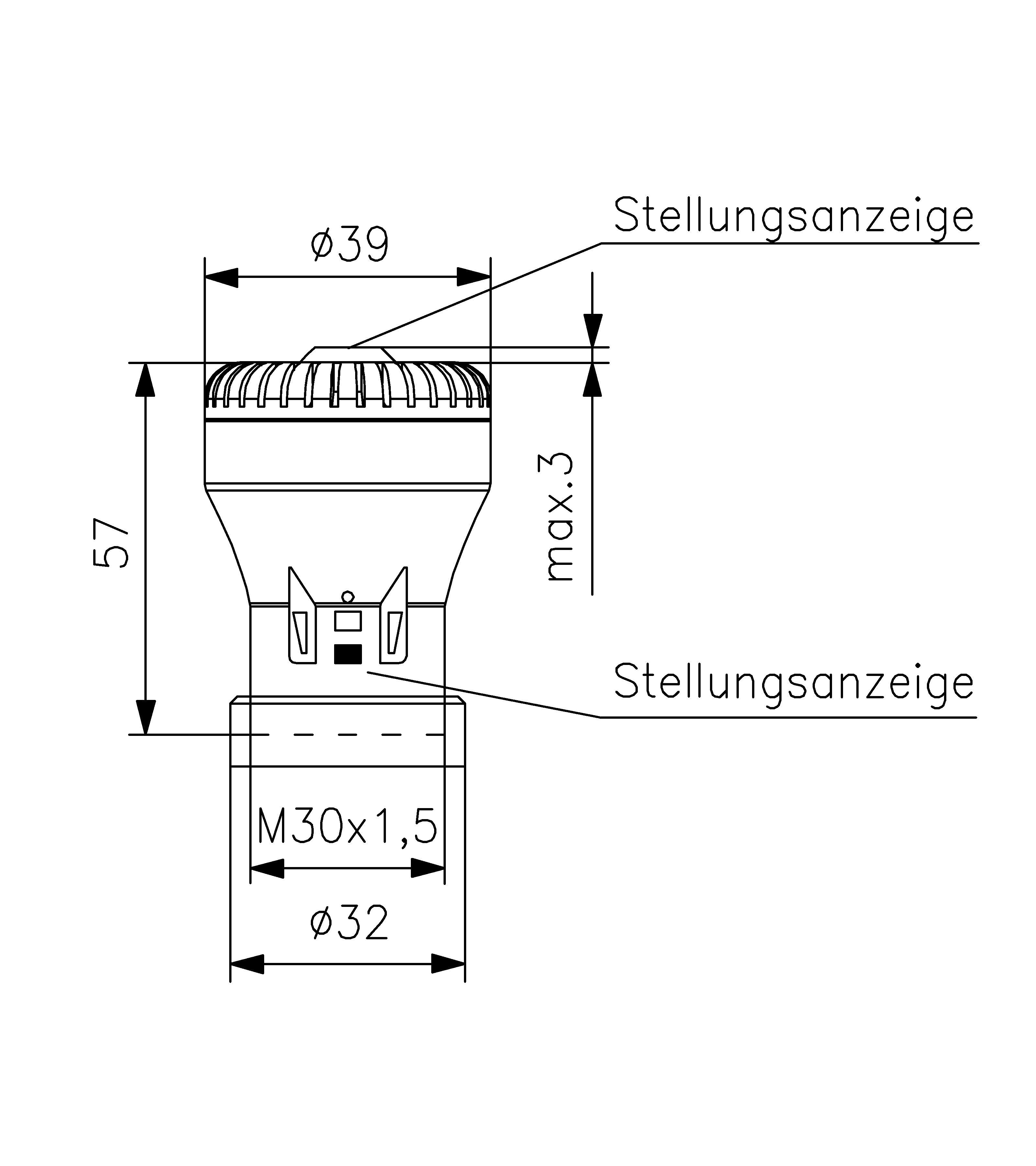 Alre-it Stellantrieb,stroml.gesch. elektrothermisch230V ZBOOA-010.100