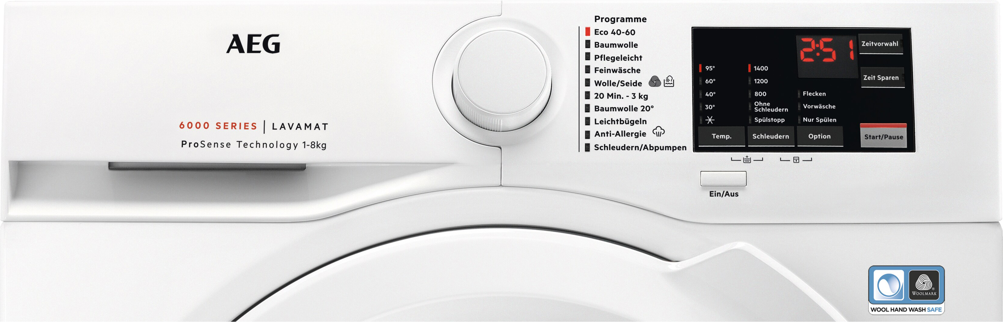 Electrolux AEG MDA Waschautomat CARAT L6FBF51488