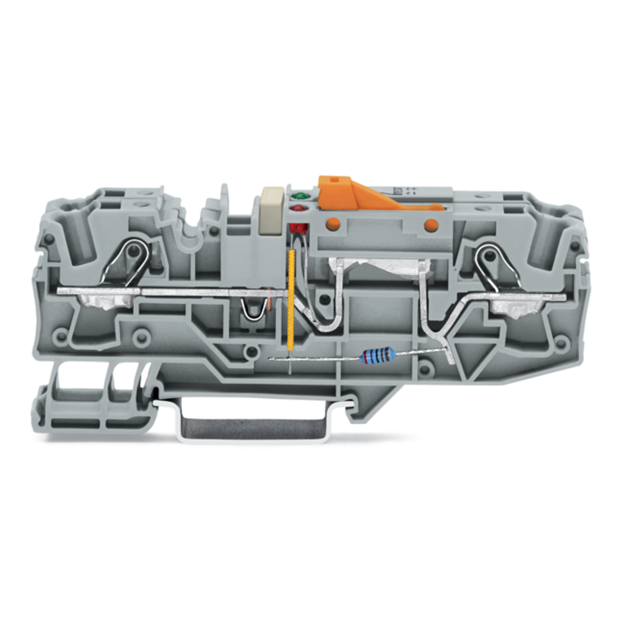 WAGO GmbH & Co. KG Erdleiter-Trennklemme 24V grau 2006-1671/1000-848
