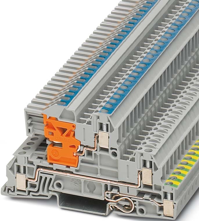 Phoenix Contact Installationsetagenklemme 0,2-4qmm 5,2mm gr UTI 2,5-PE/L/NT Phoenix Contact Installationsetagenklemme 0,2-4qmm 5,2mm gr UTI 2,5-PE/L/NT