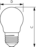 Signify Lampen LED-Tropfenlampe E27 matt Glas CorePro LED#34683300