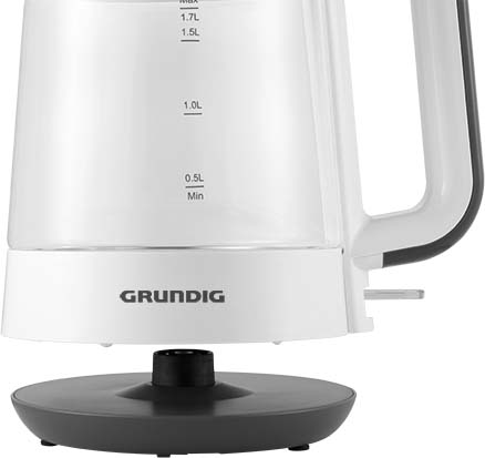 Grundig Glas-Wasserkocher NewLine WK 5860 ws/sw