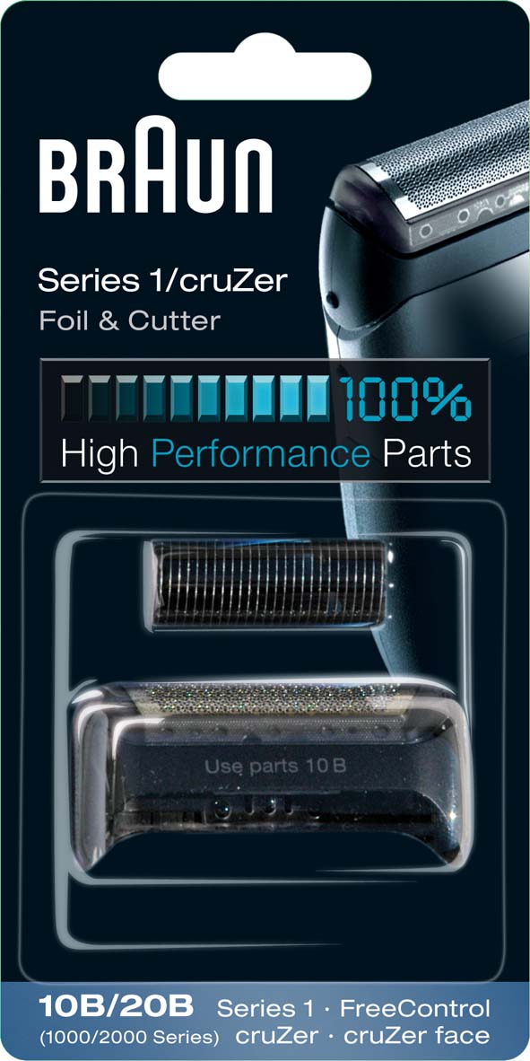 Procter&Gamble Braun Scherfolie u Klingenblock f.Series1,Cruzer Kombipack 10B sw