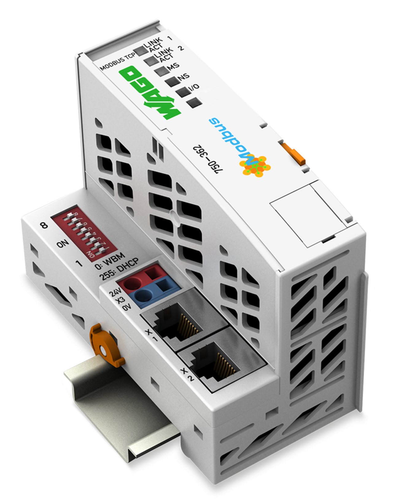 WAGO GmbH & Co. KG Feldbus-Koppler Modbus TCP G4 750-362