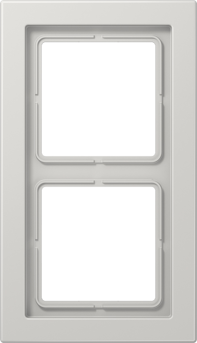 Jung Rahmen 2-fach lgr waage/senkrecht LSD 982 LG