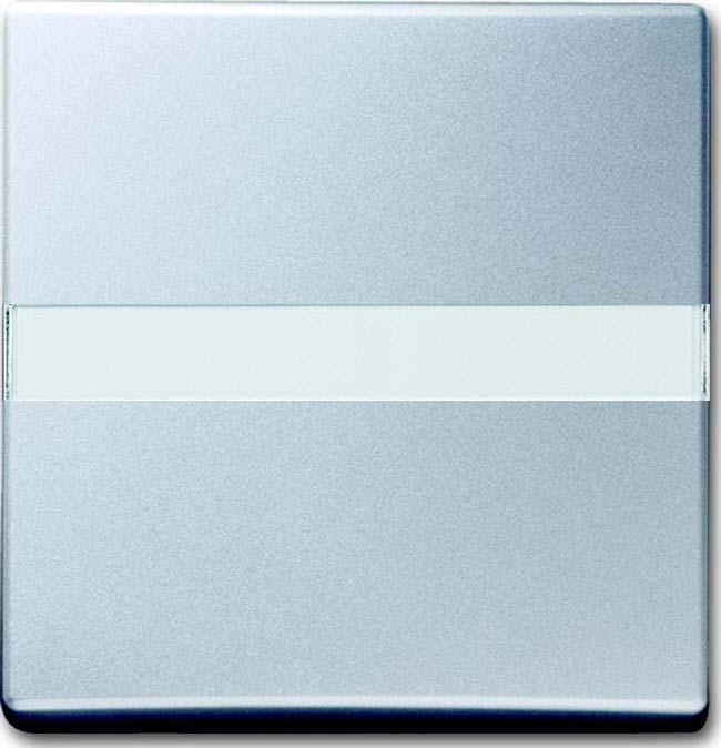 Busch-Jaeger Wippe alusilber Aus,Wechsel,m.Beschr 2106 N-33