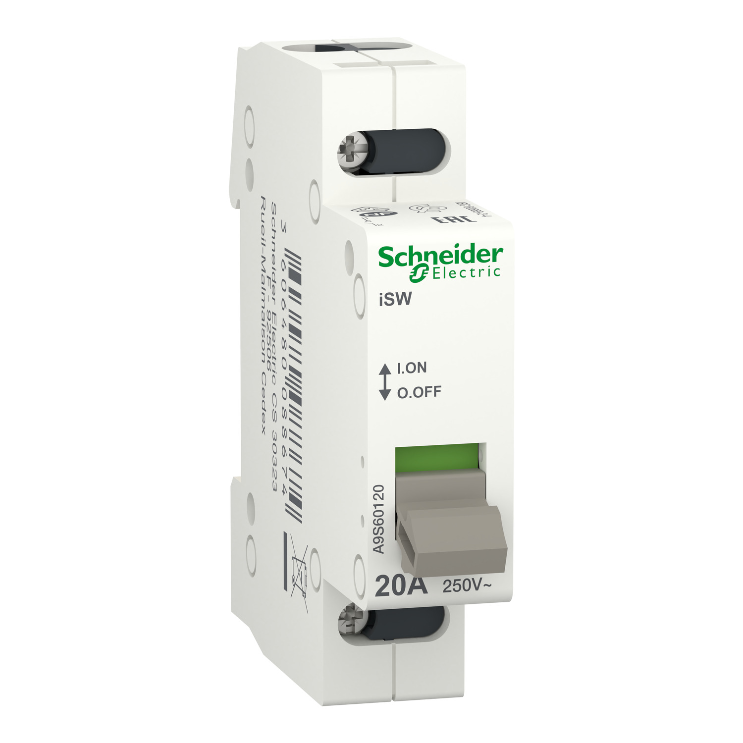 Schneider Electric Lasttrennschalter 1P 20A A9S60120