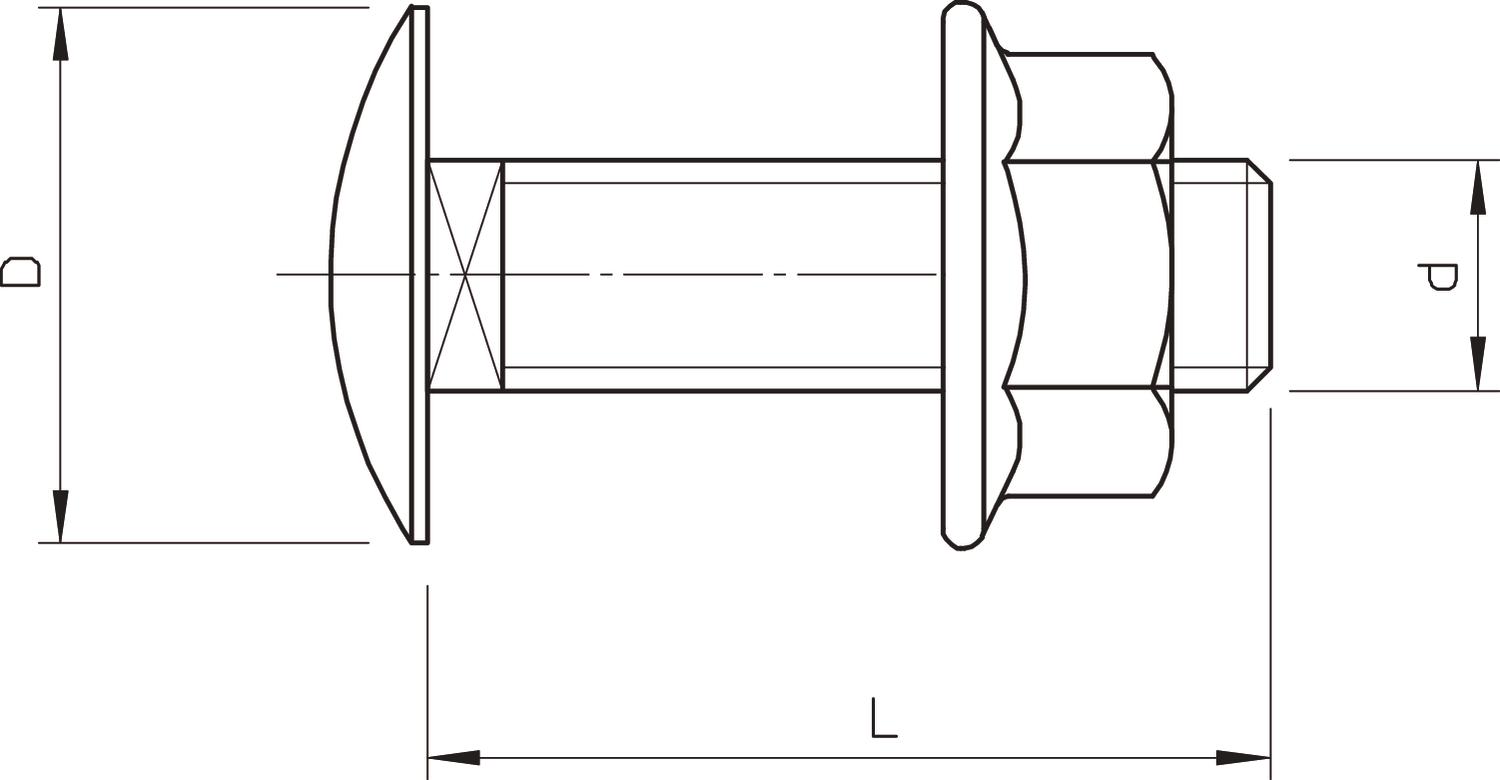 100 STK OBO Bettermann Vertr Flachrundschraube vz FRSB 6x12 F