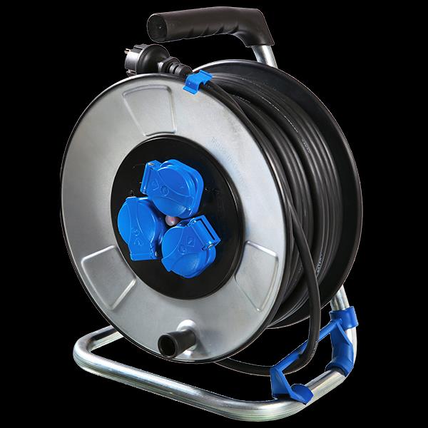 Bachmann Stahlblechkabeltrommel 40m H07RN-F 3G1,5qmm 398.180