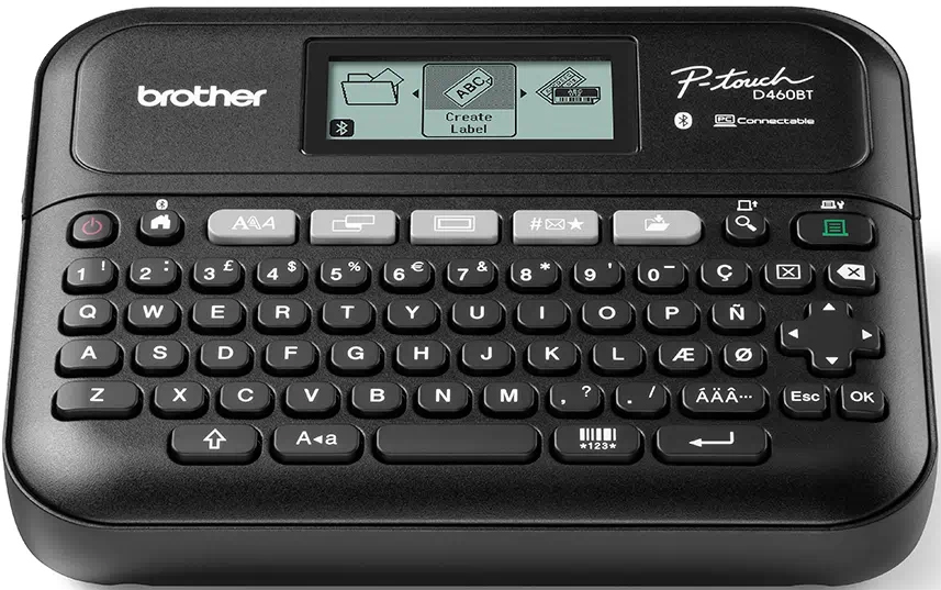 Brother Beschriftungsgerät 3,5-18mm TZE PT-D460BTVP Brother Beschriftungsgerät 3,5-18mm TZE PT-D460BTVP