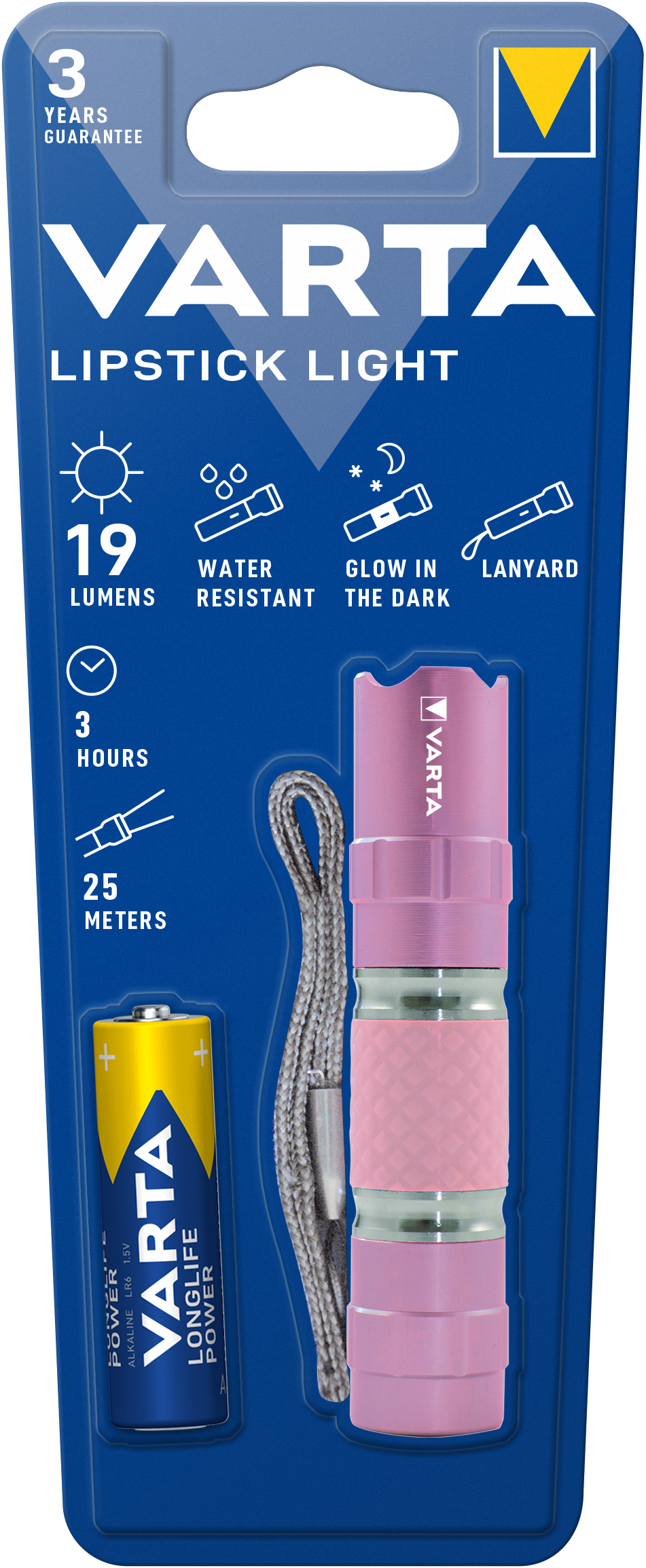 Varta Cons.Varta Leuchte Lipstick Light inkl. 1AA 16617