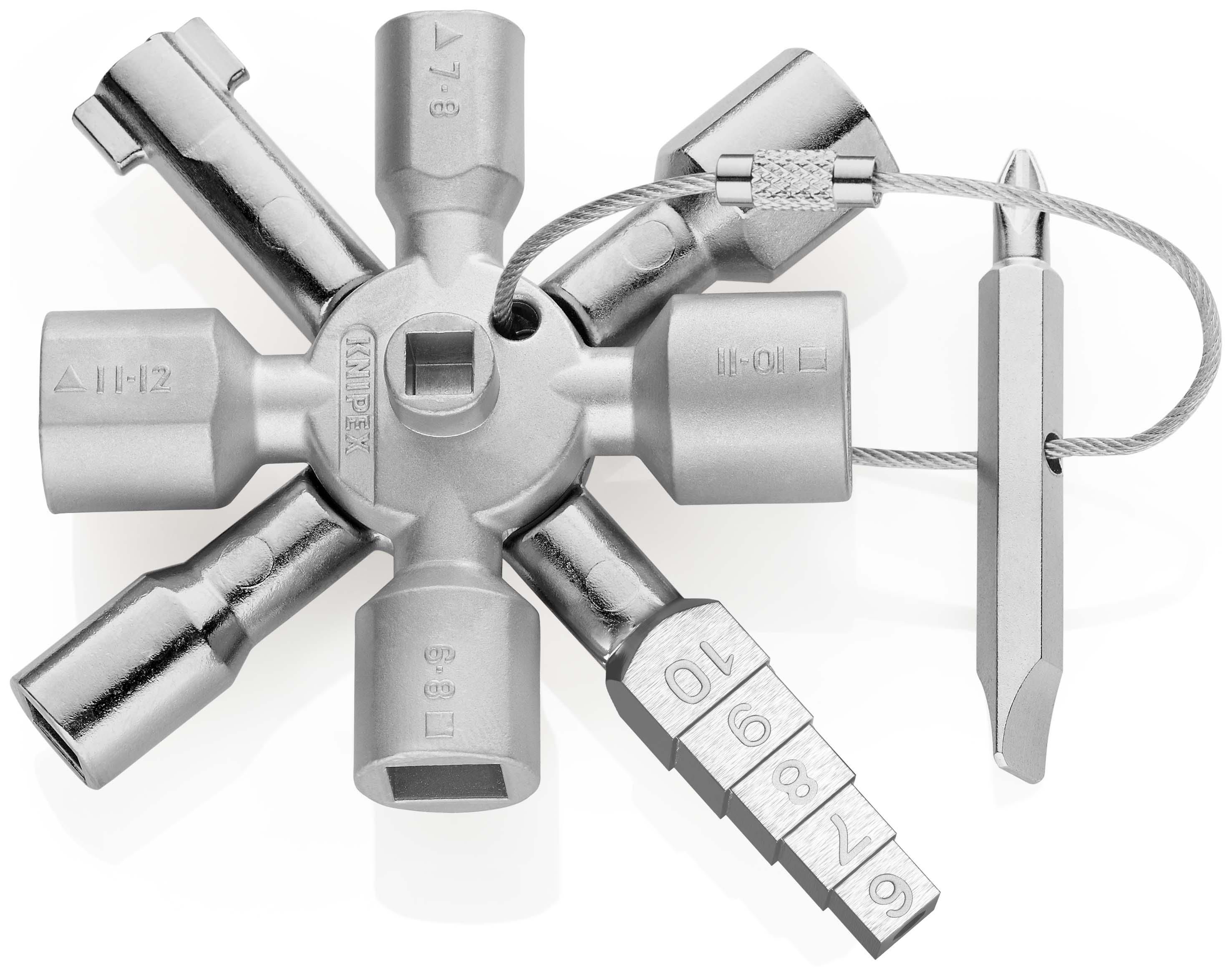 Knipex-Werk TwinKey für Absperrsys. 92mm 00 11 01