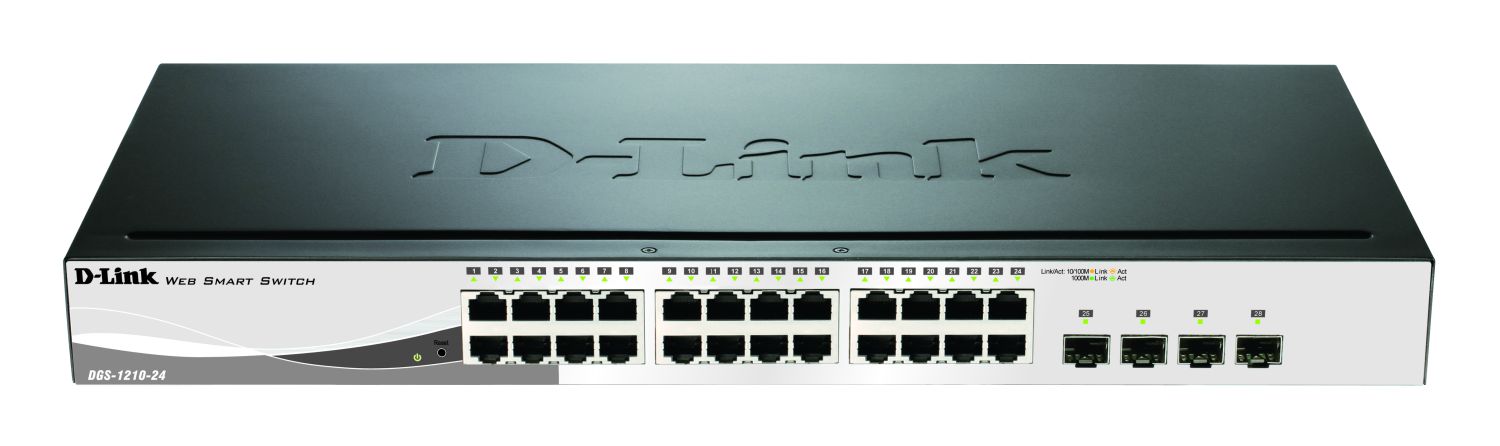 DLink Deutschland 24-Port Gigabit Switch Layer 2 managed DGS-1210-24/E