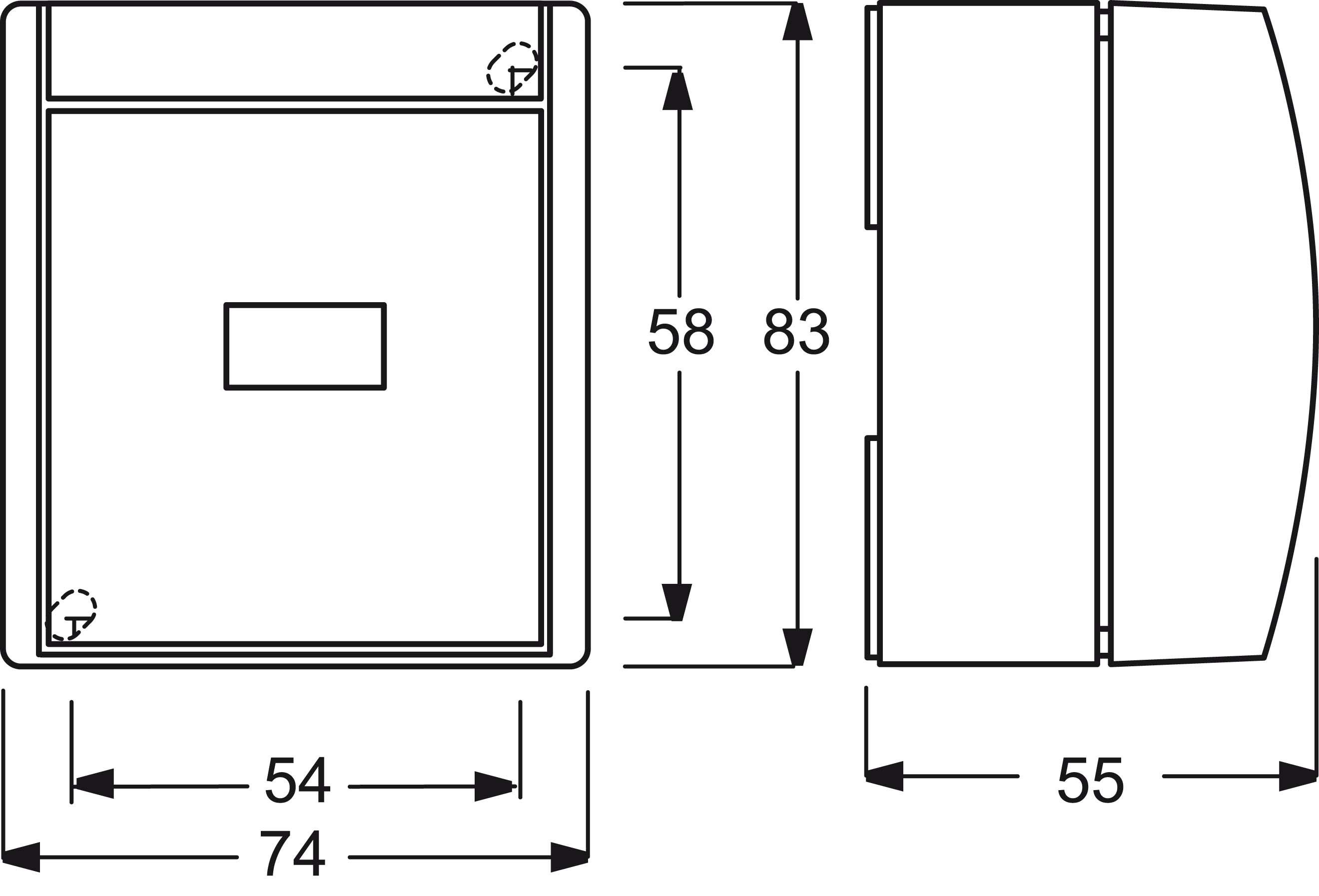 Busch-Jaeger Wipptaster,Schließer 2621 W-54