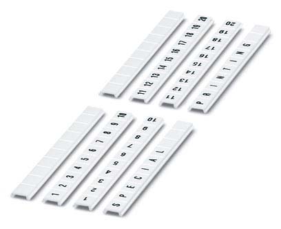 10 STK Phoenix Contact Zackband B=6mm 11-20 längs ws ZBF 6,lgs:11-20
