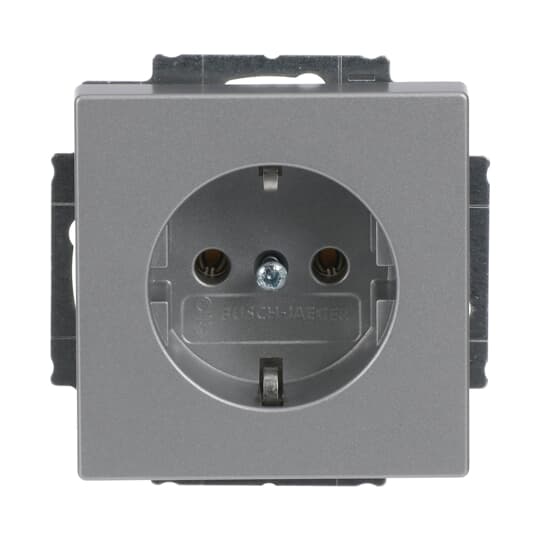 Busch-Jaeger Steckdosen-Einsatz alusi Schuko 2P+E 16A 250V 20 EUC-83