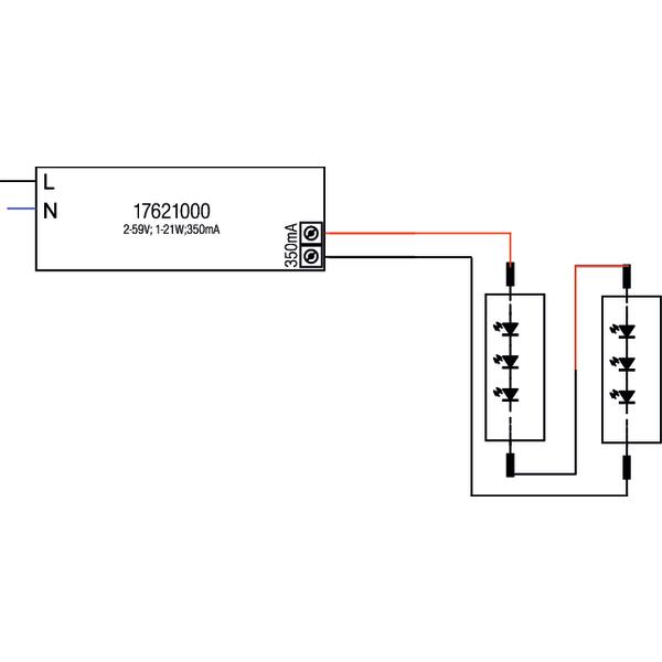 Brumberg Leuchten LED-Konverter 350mA nicht dimmbar 17621020