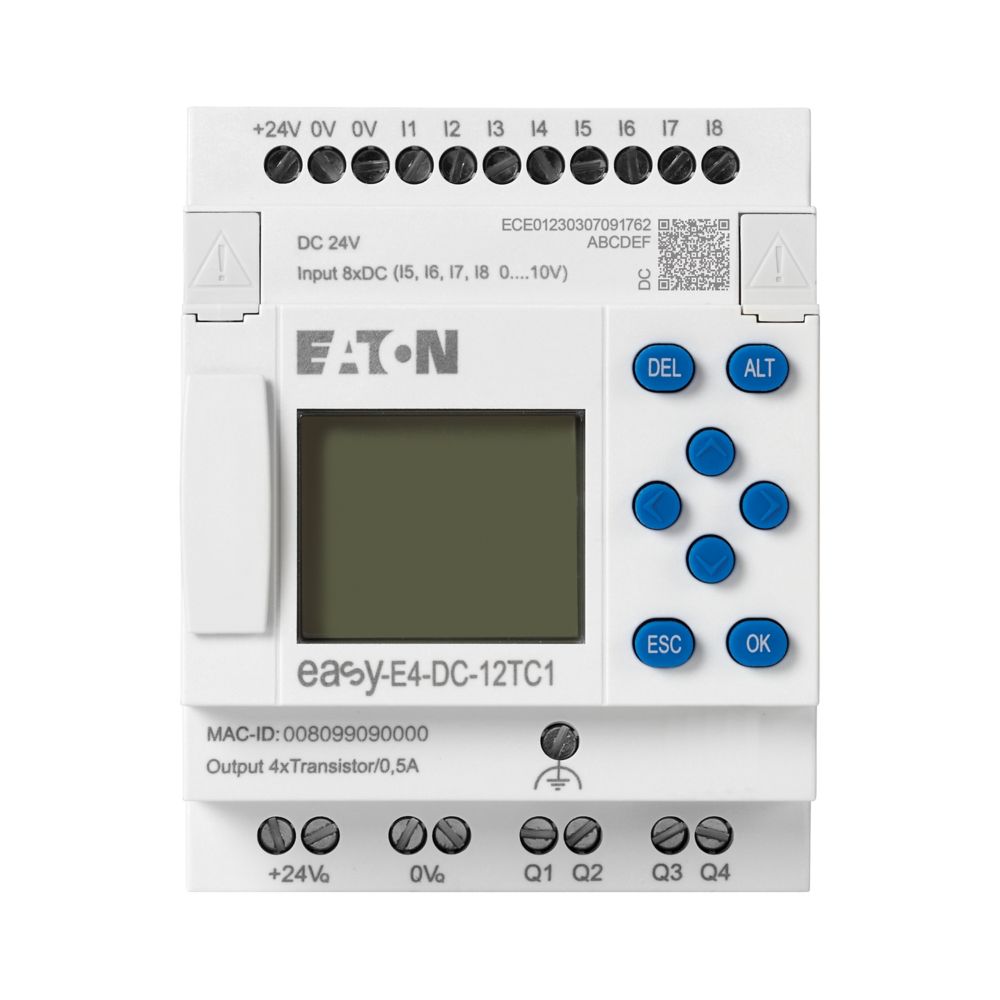 Eaton (Moeller) Steuerrelais 24VDC EASY-E4-DC-12TC1