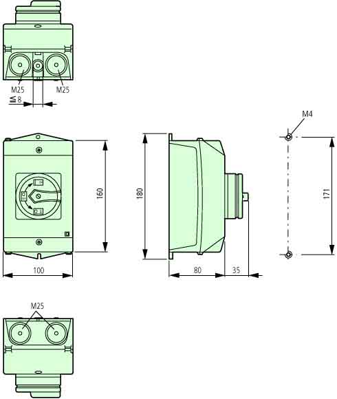 Eaton Hauptschalter I2/SVB P1-32/I2/SVB-SW/HI11