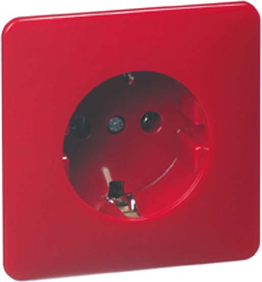 Peha Steckdose Schuko D 80.6511 ROT
