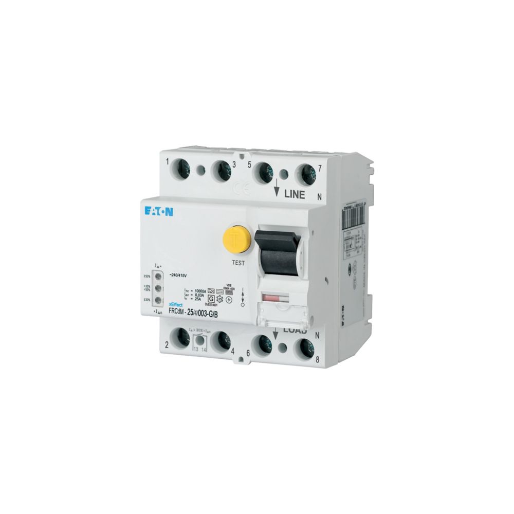 Eaton (Moeller) FI-Schalter 25A 4p 30mA FRCDM-25/4/003-G/B