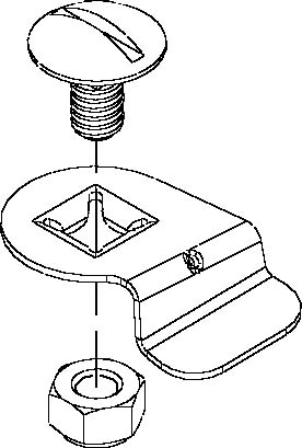 Niedax Drehriegel RDRS 9