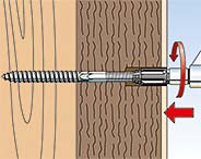 Fischer Deutschl. Verankerungssystem Thermax 8/140 M6